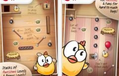 free iPhone app Drop The Chicken