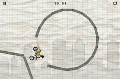 free iPhone app Stick Stunt Biker