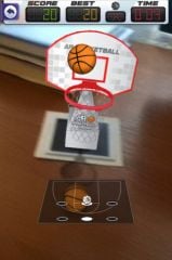 free iPhone app ARBasketball