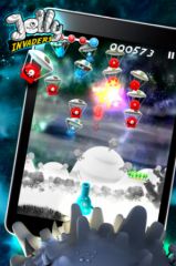 free iPhone app Jelly Invaders