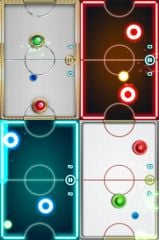free iPhone app Glow Hockey 2
