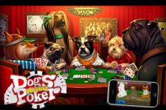 free iPhone app Dogs Playing Poker