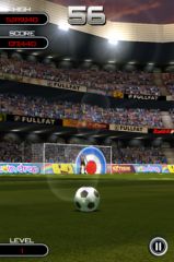 free iPhone app Flick Soccer