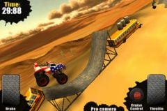 free iPhone app Monster Trucks Nitro with More Races!