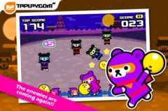 free iPhone app Bowling Ninja - Tappi Bear