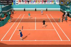 free iPhone app Flick Tennis: College Wars