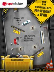 free iPhone app Car Crusher