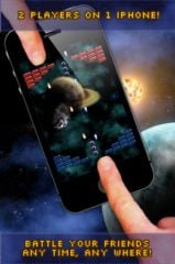 free iPhone app SpaceOff - Intense Head-to-Head Battle Game