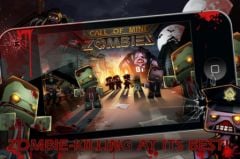 free iPhone app Call of Mini: Zombies