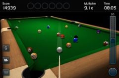free iPhone app 3D Pool Game