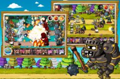 free iPhone app 9Heroes Defence : Zombie Invasion