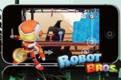 free iPhone app Robot Bros