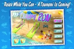 free iPhone app Tsunami Run - The Adventure Running Game