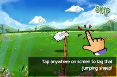 free iPhone app Super Sheep Tap