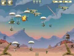 free iPhone app Cut the Parachute: Enemy Invasion