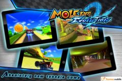 free iPhone app Mole Kart 2 Evolution