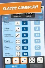 free iPhone app Dice With Buddies