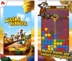 free iPhone app Little Diggers