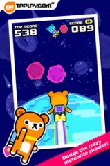 free iPhone app Space Rush - Tappi Bear