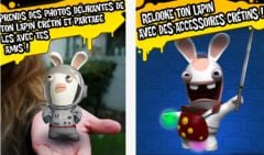 free iPhone app Les lapins crétins