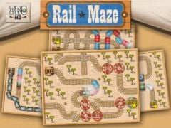 free iPhone app Rail Maze Pro HD