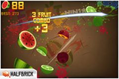 free iPhone app Fruit Ninja