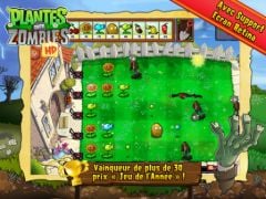 free iPhone app Plantes contre Zombies HD