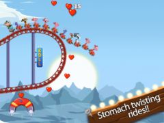 free iPhone app Nutty Fluffies Rollercoaster