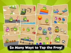 free iPhone app Tap the Frog: Doodle HD