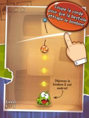 free iPhone app Cut the Rope HD