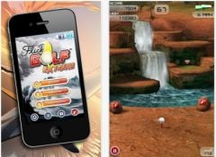free iPhone app Flick Golf Extreme!