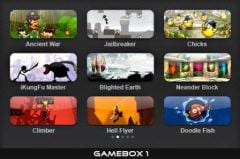 free iPhone app GAMEBOX 1