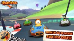 free iPhone app Garfield Kart
