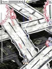 free iPhone app Shock-X. - Space shooter wars paper