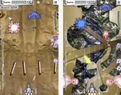 free iPhone app Shock-X. - Space shooter wars paper