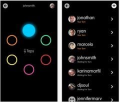 free iPhone app Circles Memory Game
