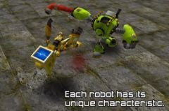 free iPhone app Robot Battle