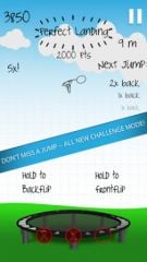 free iPhone app Stickman Trampoline PRO