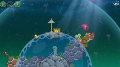 free iPhone app Angry Birds Space
