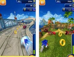 free iPhone app Sonic Dash