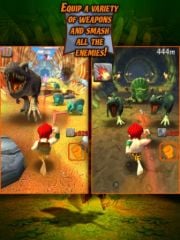 free iPhone app Caveman Dino Rush