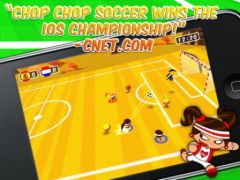 free iPhone app Chop Chop Soccer HD