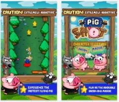 free iPhone app Pig Shot