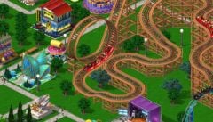 free iPhone app RollerCoaster Tycoon 4 Mobile