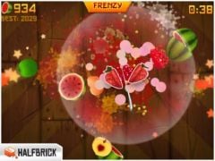 free iPhone app Fruit Ninja HD