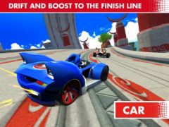 free iPhone app Sonic & All-Stars Racing Transformed