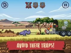free iPhone app WWF Rhino Raid