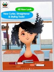 free iPhone app Toca Hair Salon 2