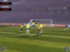 free iPhone app Flick Soccer! HD