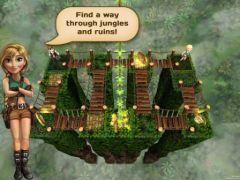 free iPhone app Temple Treasure: Adventure Puzzle